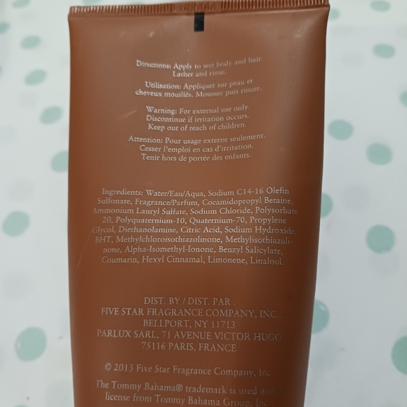 TOMMY BAHAMA HAIR & BODY WASH - Picture 6 of 6